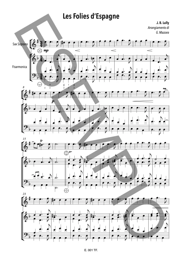 Les Folies d‘Espagne | J. B. Lully - immagine 3