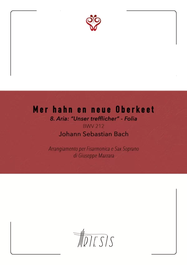 Mer Hahn En Neue Oberkeet – 8. Aria: “Unser Trefflicher” – Folia | J. S. Bach - immagine 2