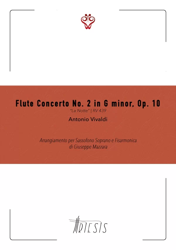 Flute Concerto No. 2 in G minor, Op. 10 – “La Notte” | RV 439 | A. Vivaldi - immagine 2